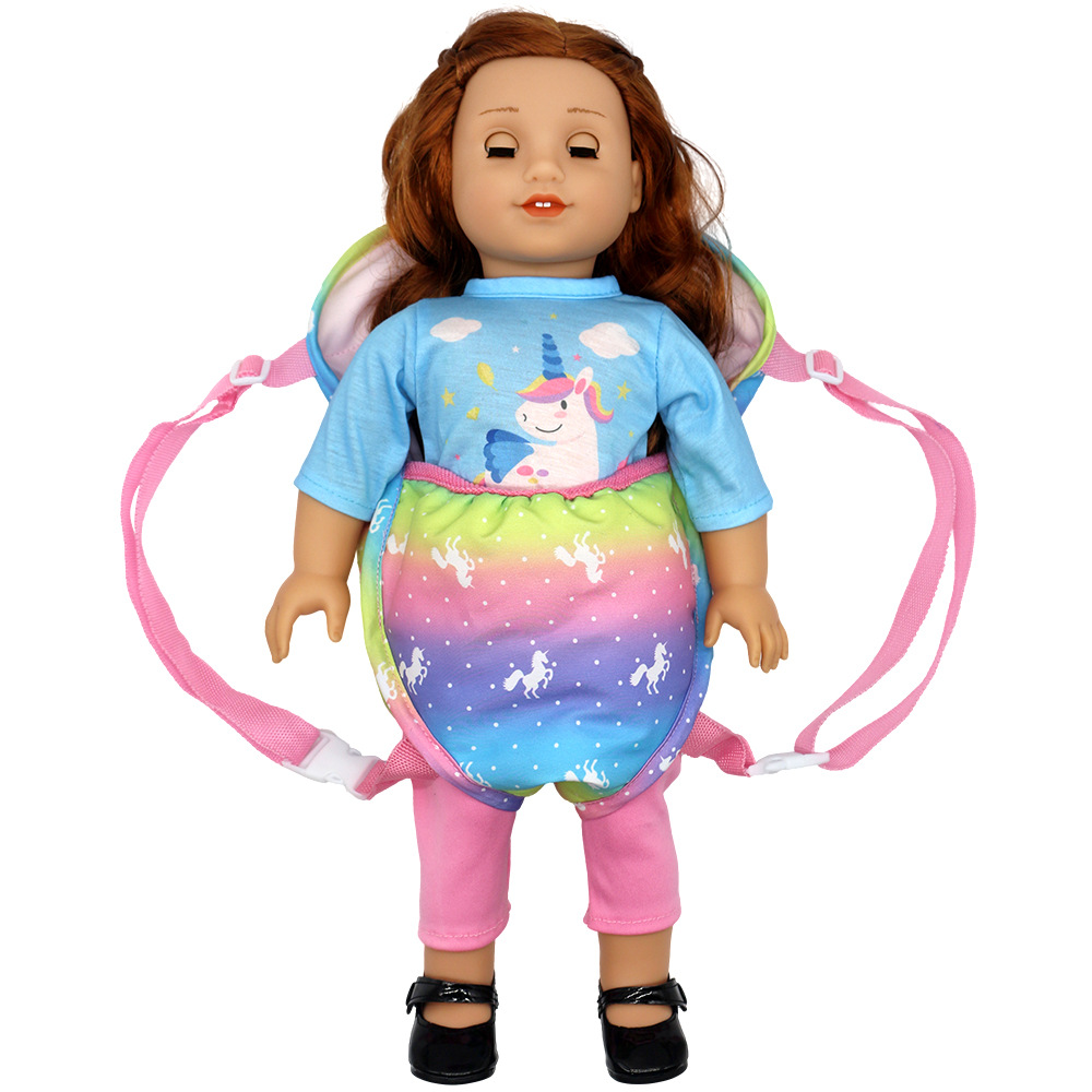Doll Backpack for 43cm Baby Do - огляд і ціна Baby Products Carry Bag