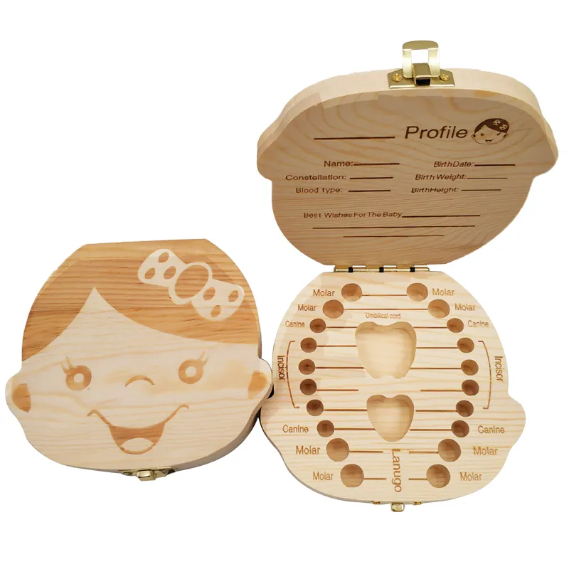 Baby Tooth Box Spanish/Dutch/F - огляд і ціна Baby Products Storage Box