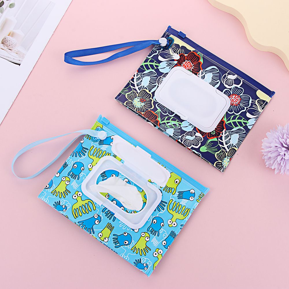 1Pcs Portable Wet Wipes Bag Fl - огляд і ціна Baby Products Carry Bag