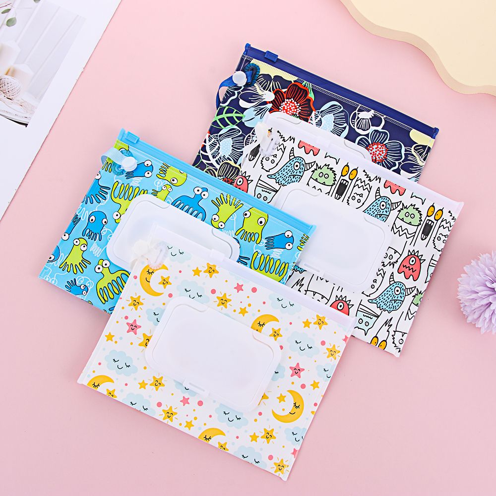 1Pcs Portable Wet Wipes Bag Fl - огляд і ціна Baby Products Carry Bag