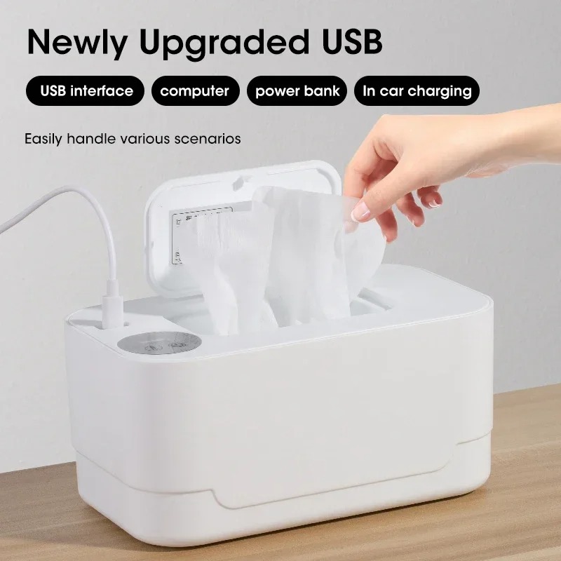 USB Charged Fast Heating Baby  - огляд і ціна Baby Wipe Warmer