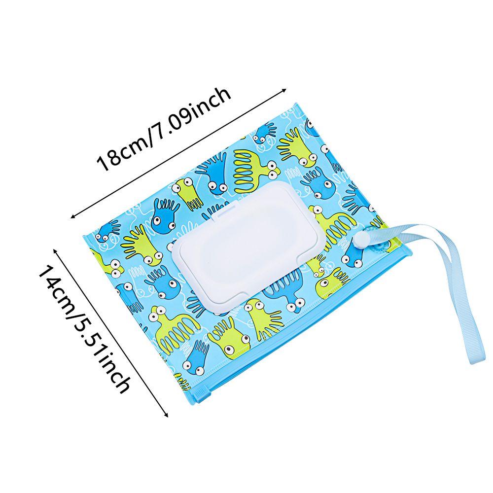 Portable Flip Cover Wet Wipes  - огляд і ціна Baby Products Carry Bag