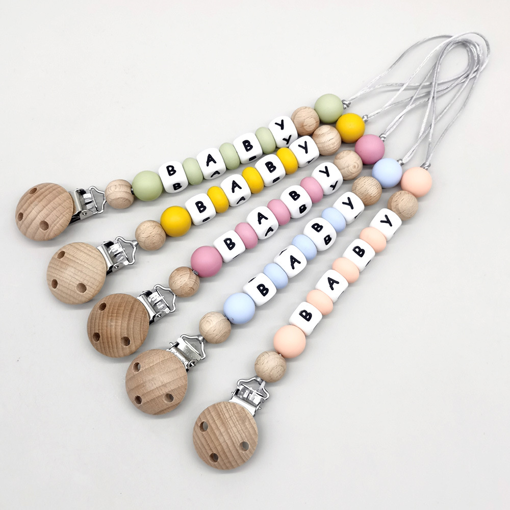 Custom Name Pacifier Clips Cha - огляд і ціна Baby Products For Gift