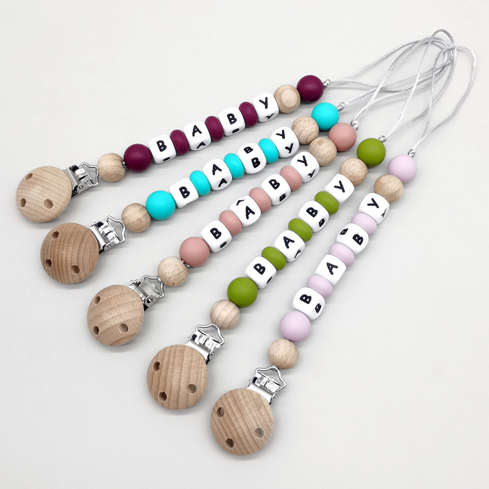 Custom Name Pacifier Clips Cha - огляд і ціна Baby Products For Gift