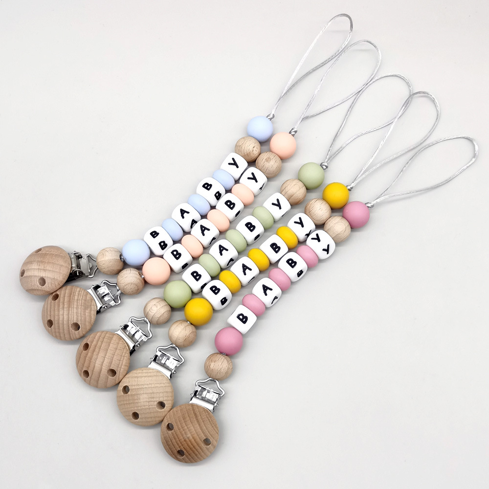 Custom Name Pacifier Clips Cha - огляд і ціна Baby Products For Gift