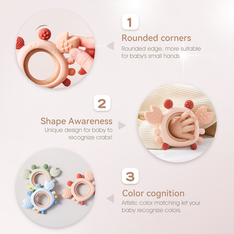 Baby Silicone Teether Cartoon  - огляд і ціна Baby Products List