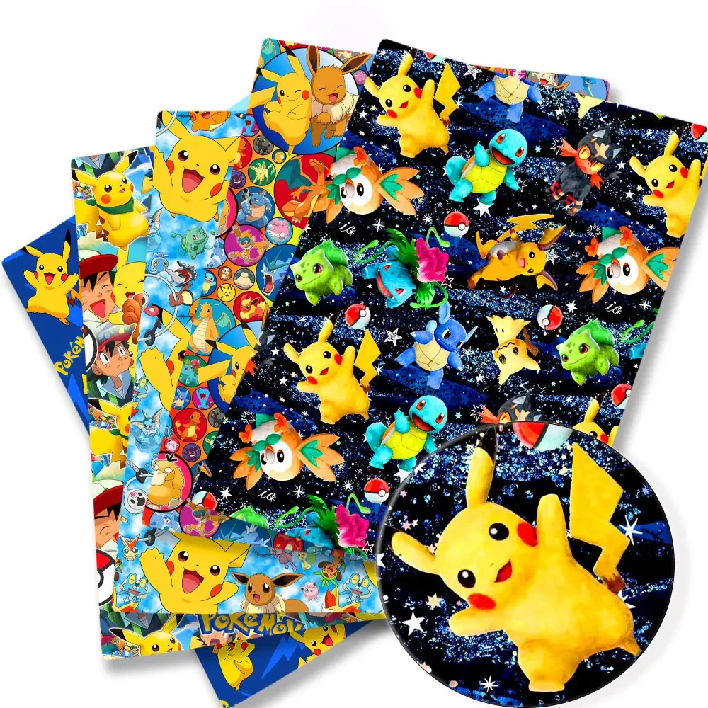 Pokemon Cartoon Fabric140*50cm - огляд і ціна Baby Products List