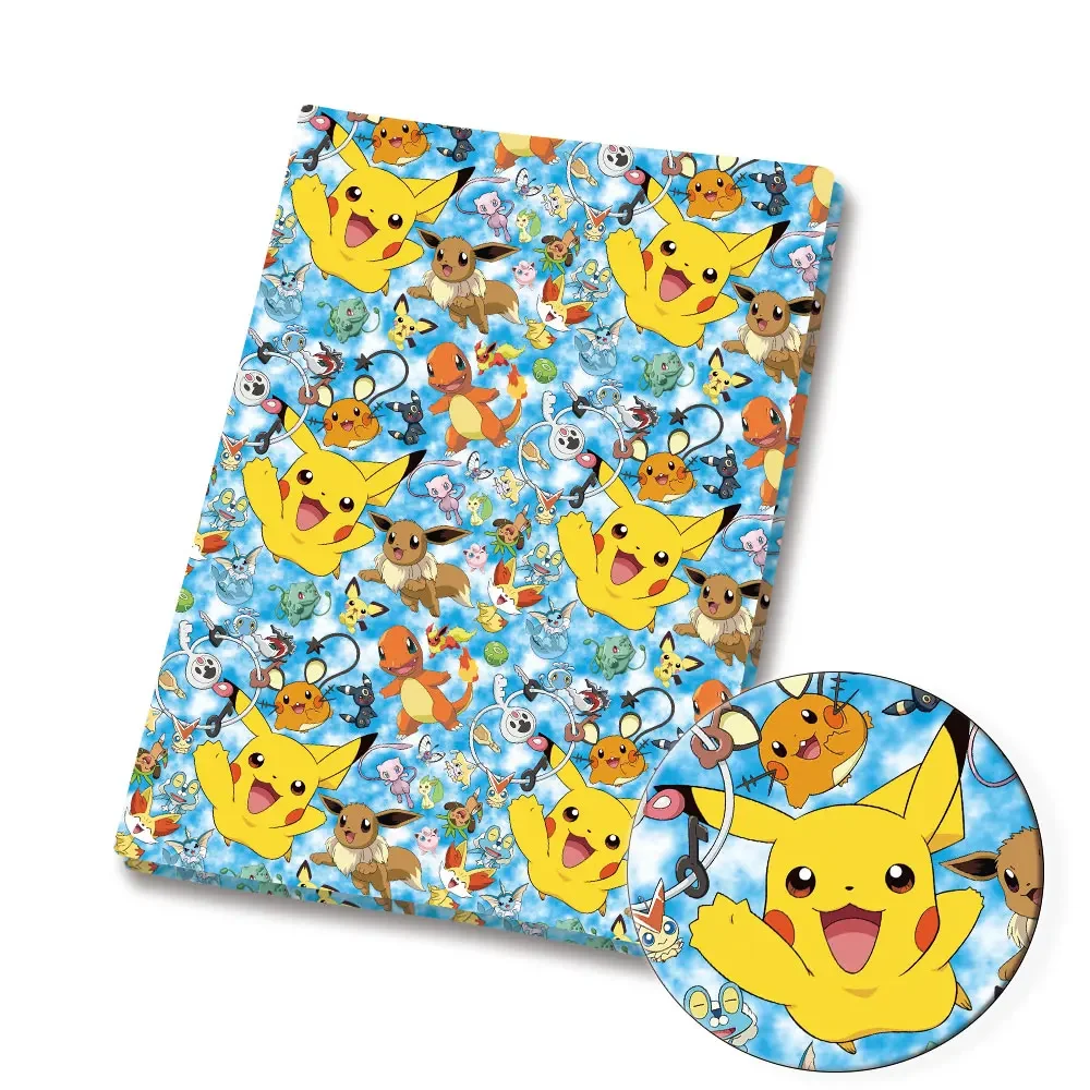 Pokemon Cartoon Fabric140*50cm - огляд і ціна Baby Products List