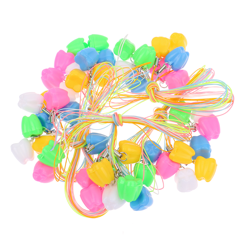 New-50Pcs Creative Tooth Shape - огляд і ціна Baby Products Storage Box