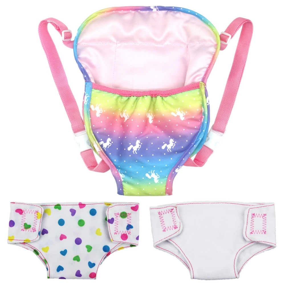 2pcs Doll Diaper Underwear and - огляд і ціна Baby Products Carry Bag