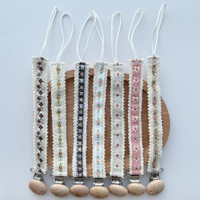 Lace Pacifier Clip Chain for N - огляд і ціна Baby Products For Gift